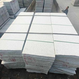 丹东芝麻白毛板，石材毛板