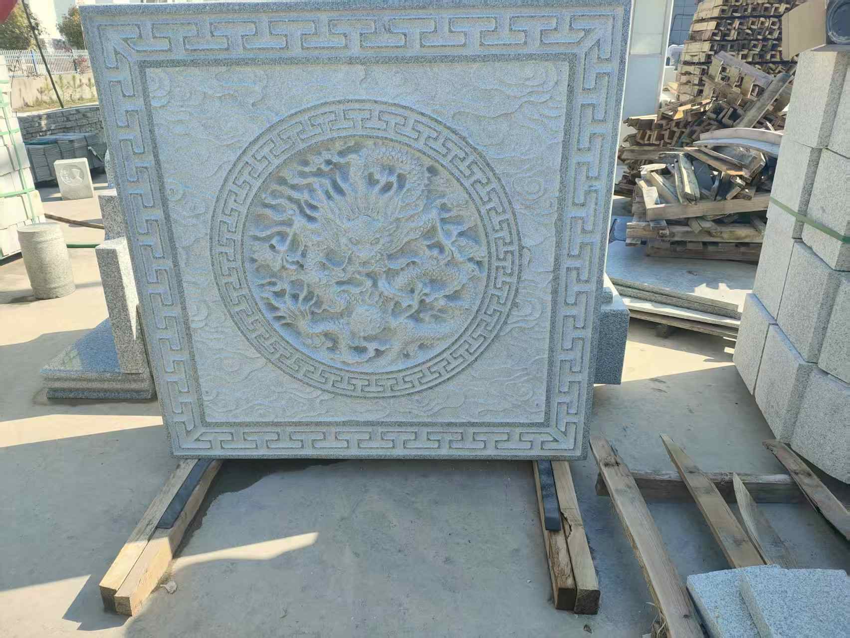 丹东芝麻白芝麻灰别墅雕刻板