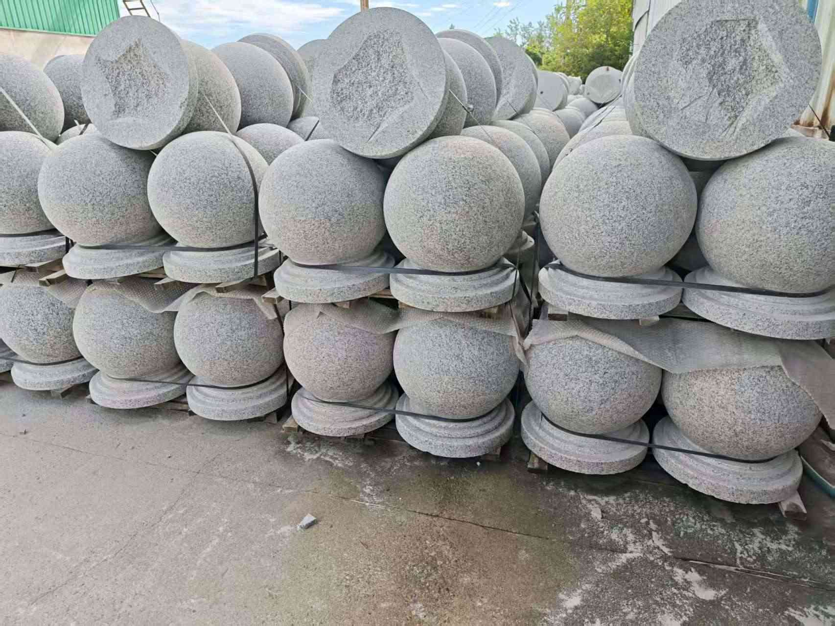 丹东圆球石球挡车球